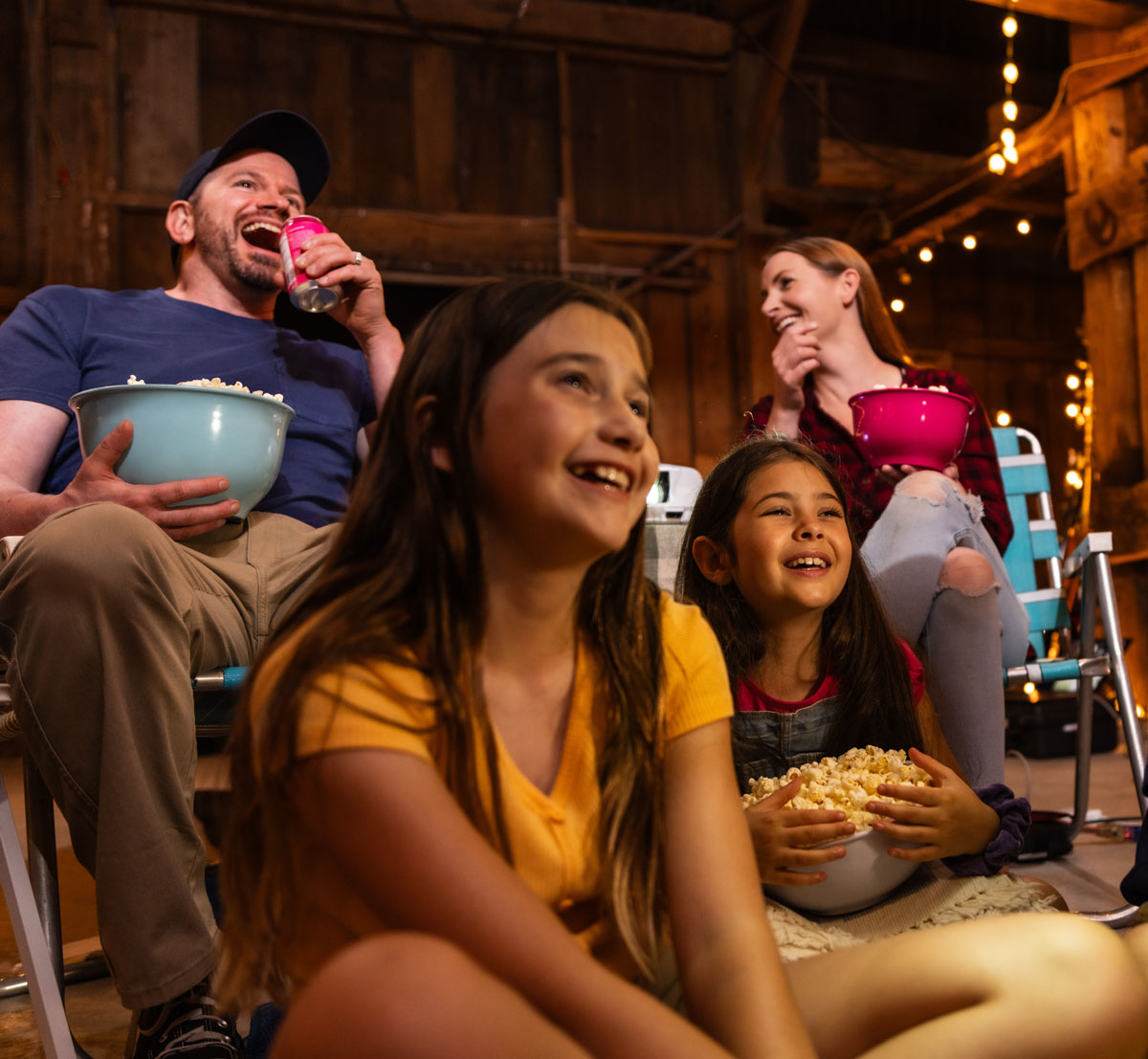 family movie night