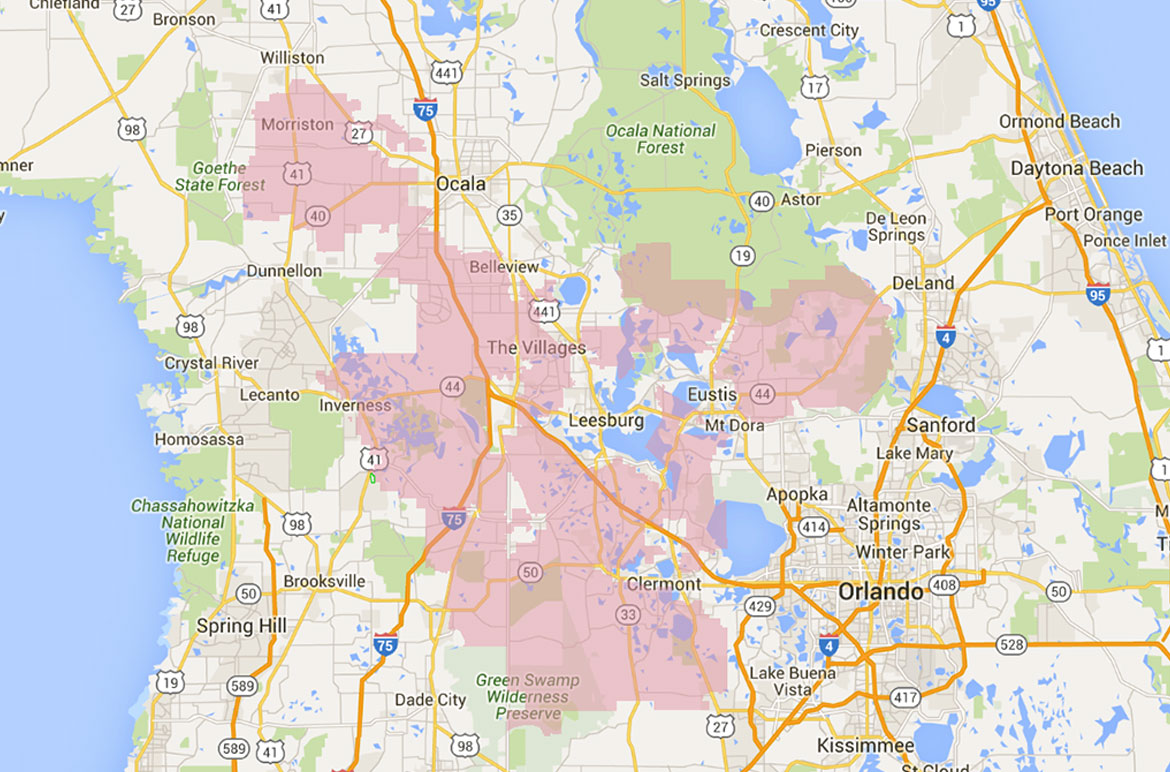 SECO Energy Territory Map