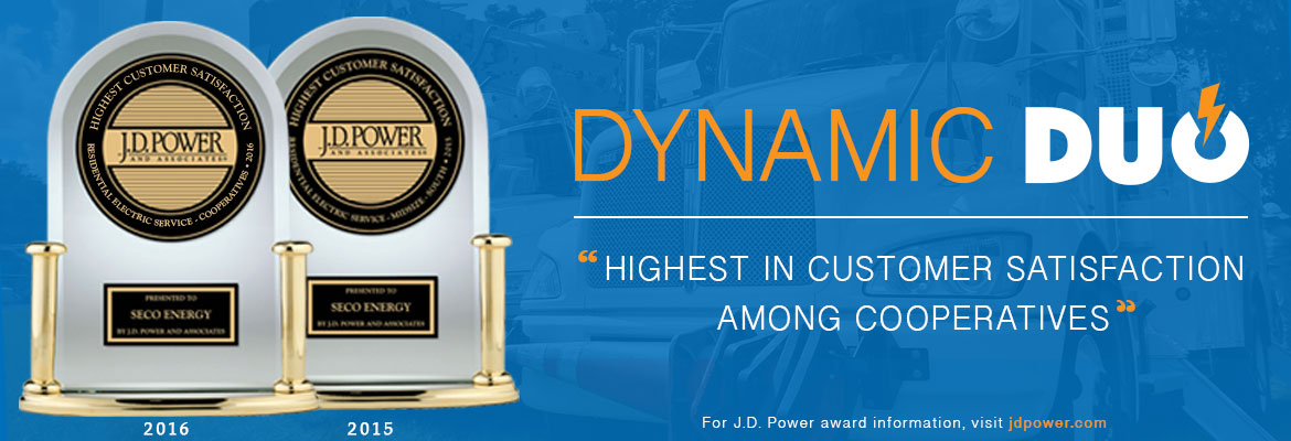 J.D. Power Ranks SECO Energy Highest