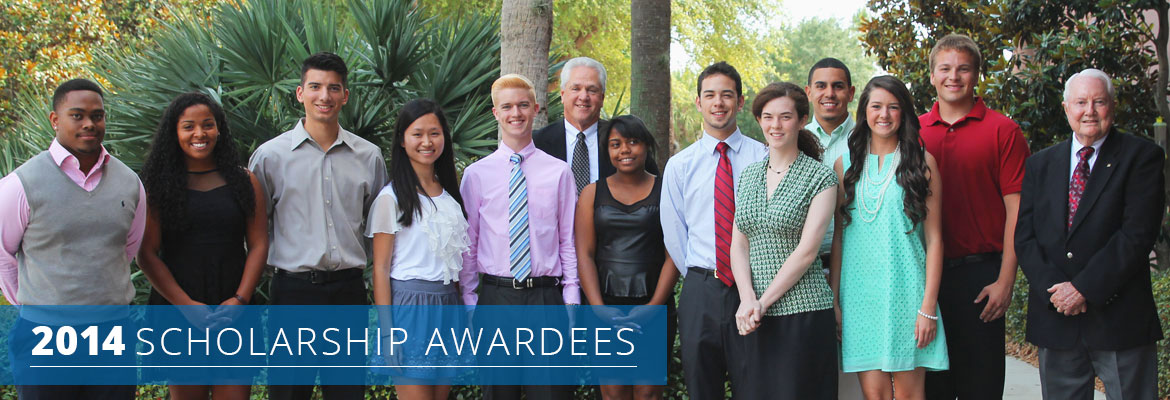 2014 Scholarship Awardees Group Picture