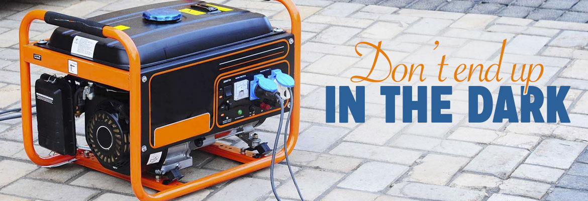 SECO News, July 2017 - Don’t end up in the dark, Generators