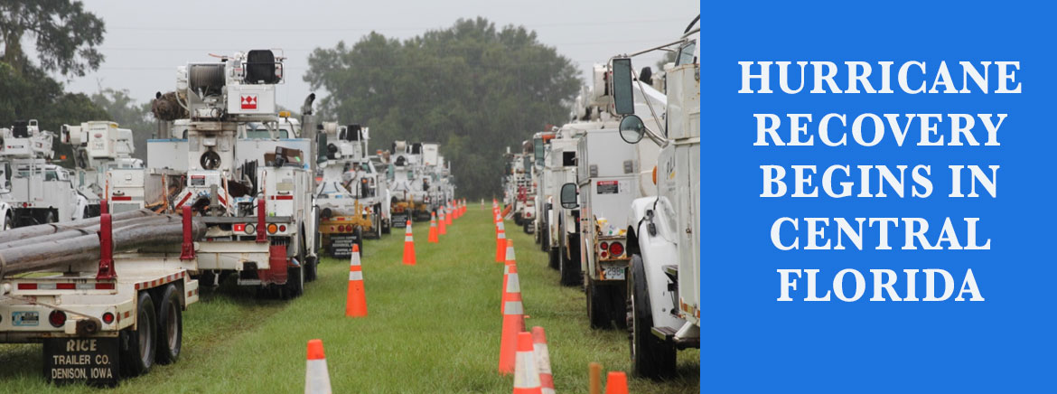 Hurricane Recovery Begins in Central Florida